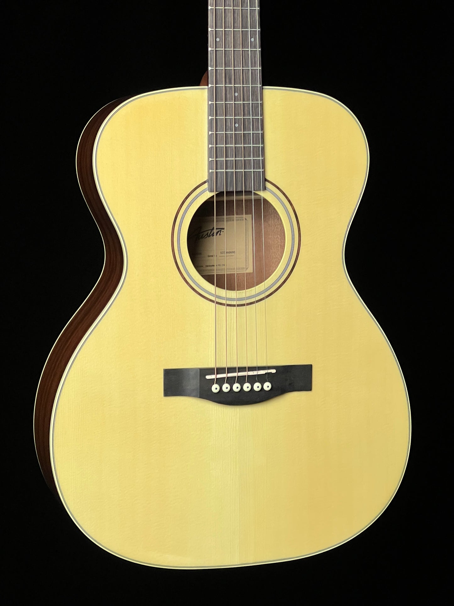 Austin AA25OS Orchestra Satin Acoustic Guitar - New