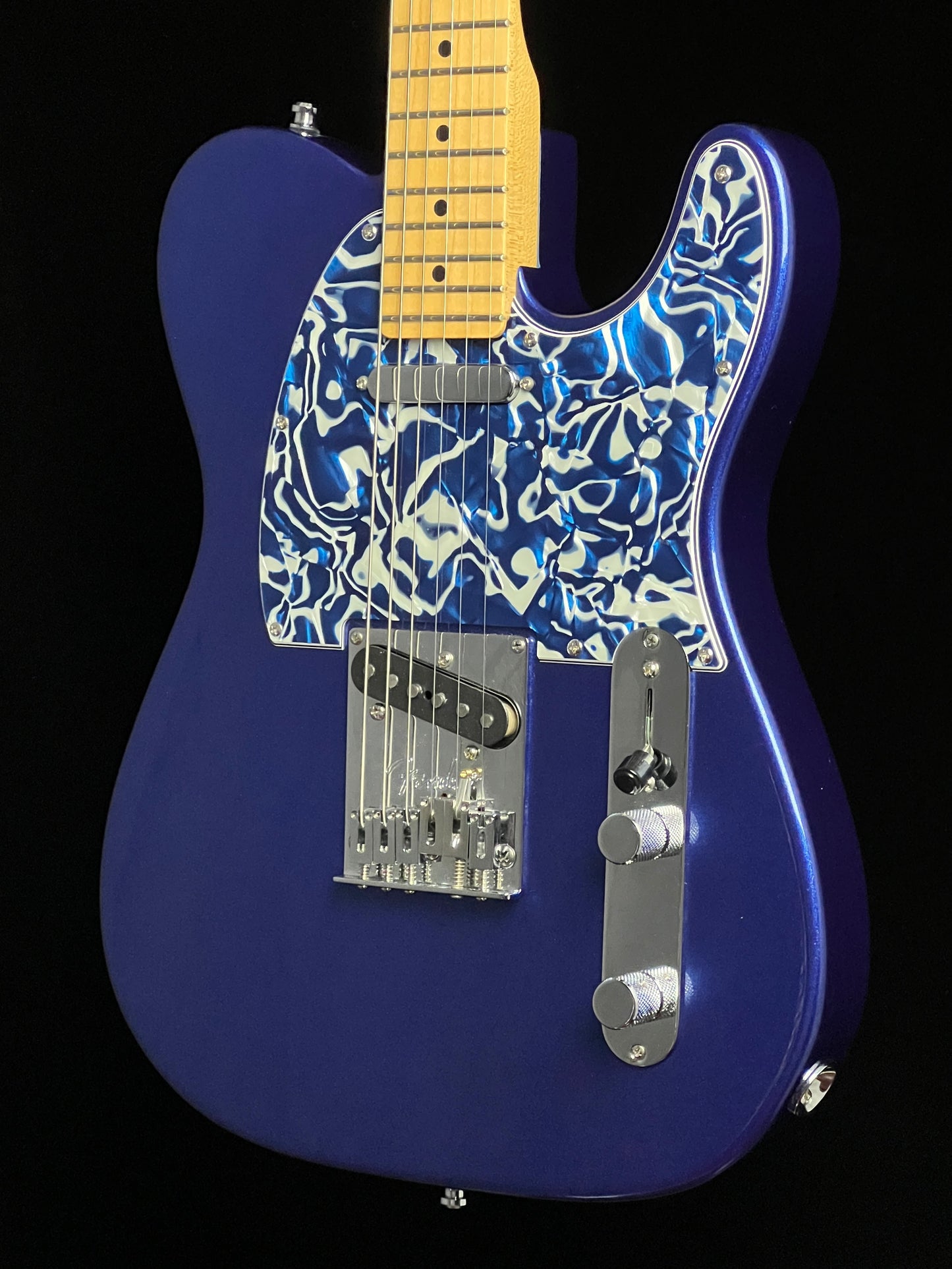 Fender American Standard Telecaster Mystic Blue Custom Guitar