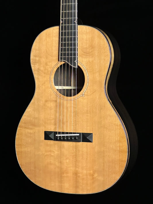 SOLD - Bedell Fireside Parlor Red Cedar / Brazilian Rosewood Acoustic Guitar - New
