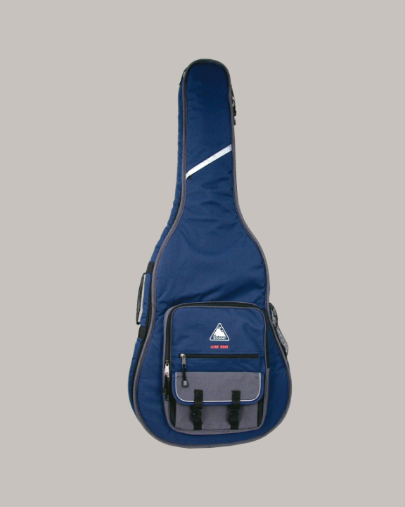 Boulder Alpine Deluxe Acoustic Guitar Gig Bag – Navy Blue