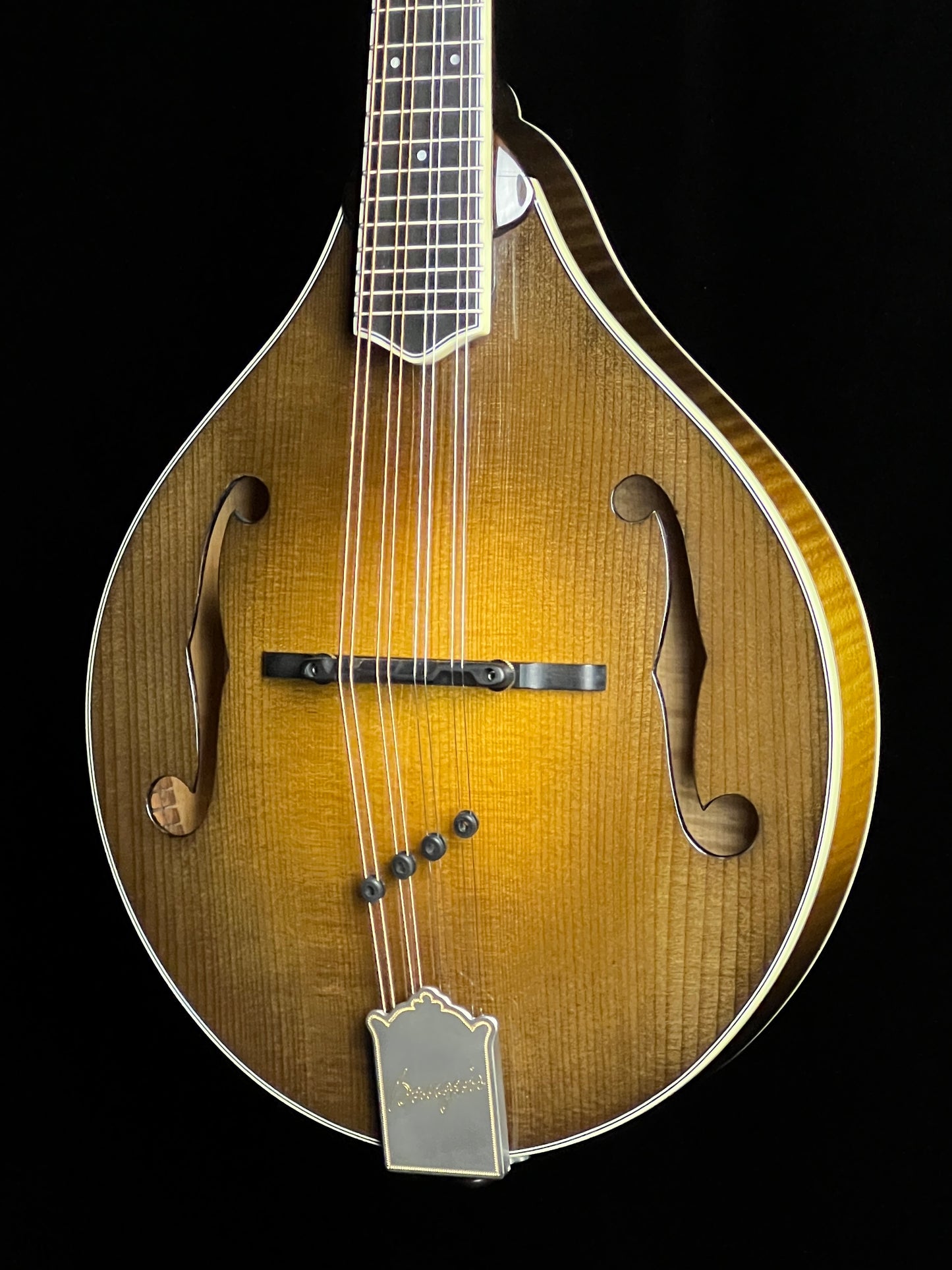 SOLD - Bourgeois M5A-SB A-Style Sunburst Mandolin Adirondack Spruce/ European Maple - New