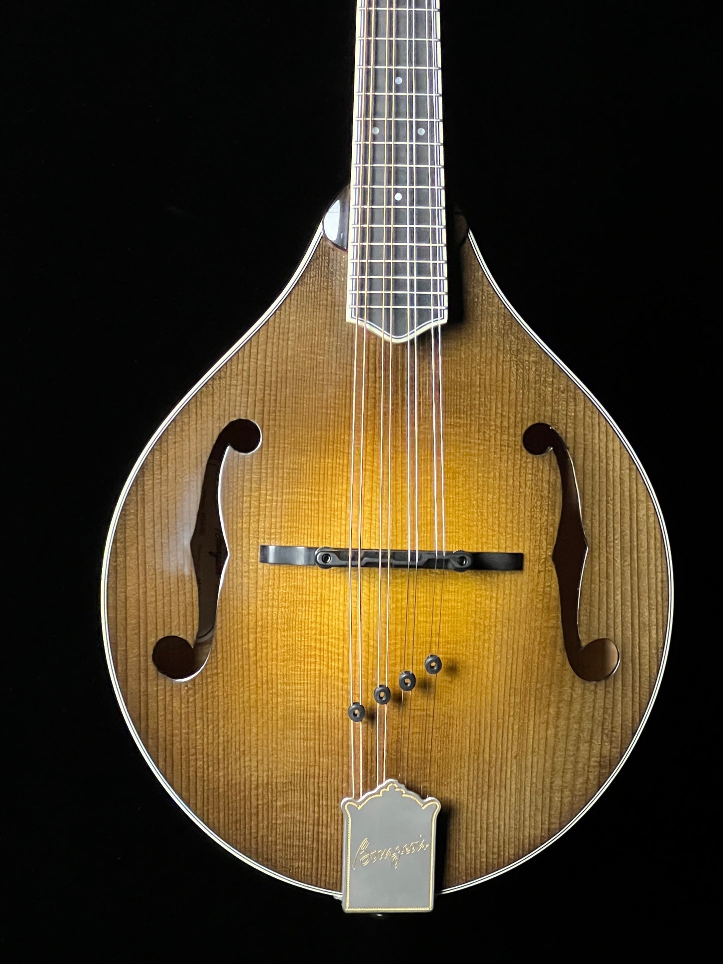 SOLD - Bourgeois M5A-SB A-Style Sunburst Mandolin Adirondack Spruce/ European Maple - New
