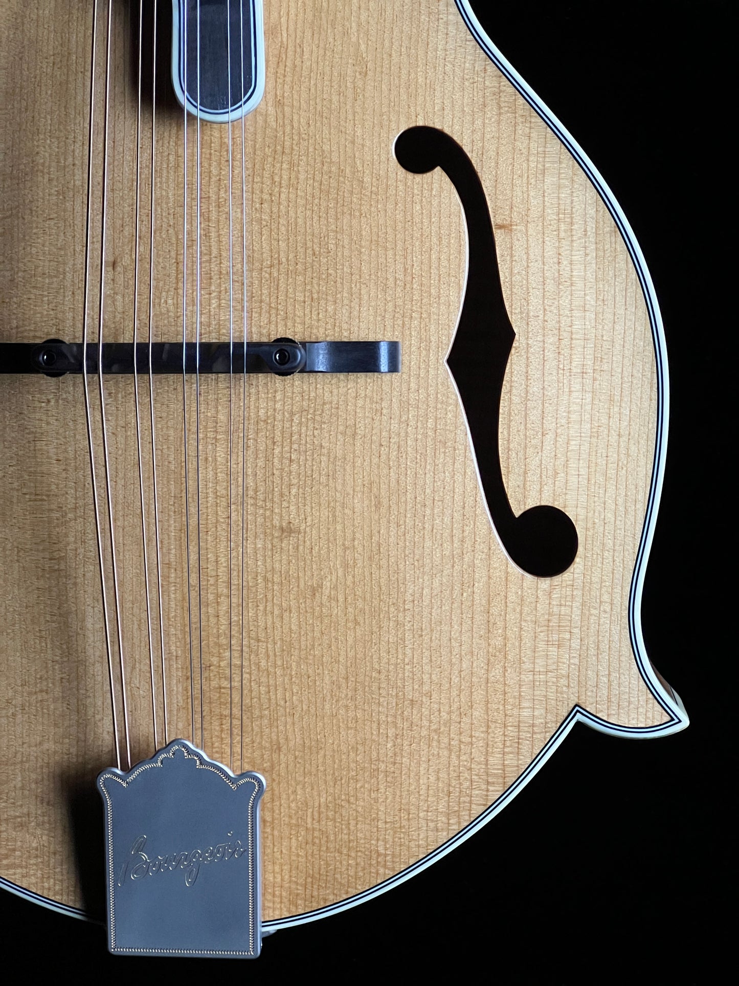 Bourgeois M5F Torrefied Adirondack Spruce / European Maple F-Style Mandolin - New