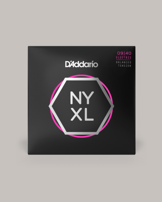D'Addario NYXL Super Light Balanced Tension Electric Guitar Strings 09-40 NYXL0940BT