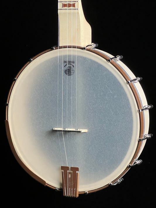 Deering Goodtime Deco Americana 5-String Openback Banjo with Scooped Neck - New