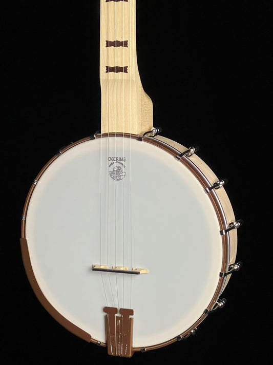 Deering Goodtime Openback Fretless and Scooped Banjo - New