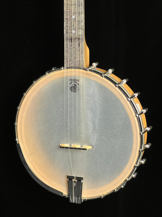 Deering Vega White Oak Open Back Banjo - Used