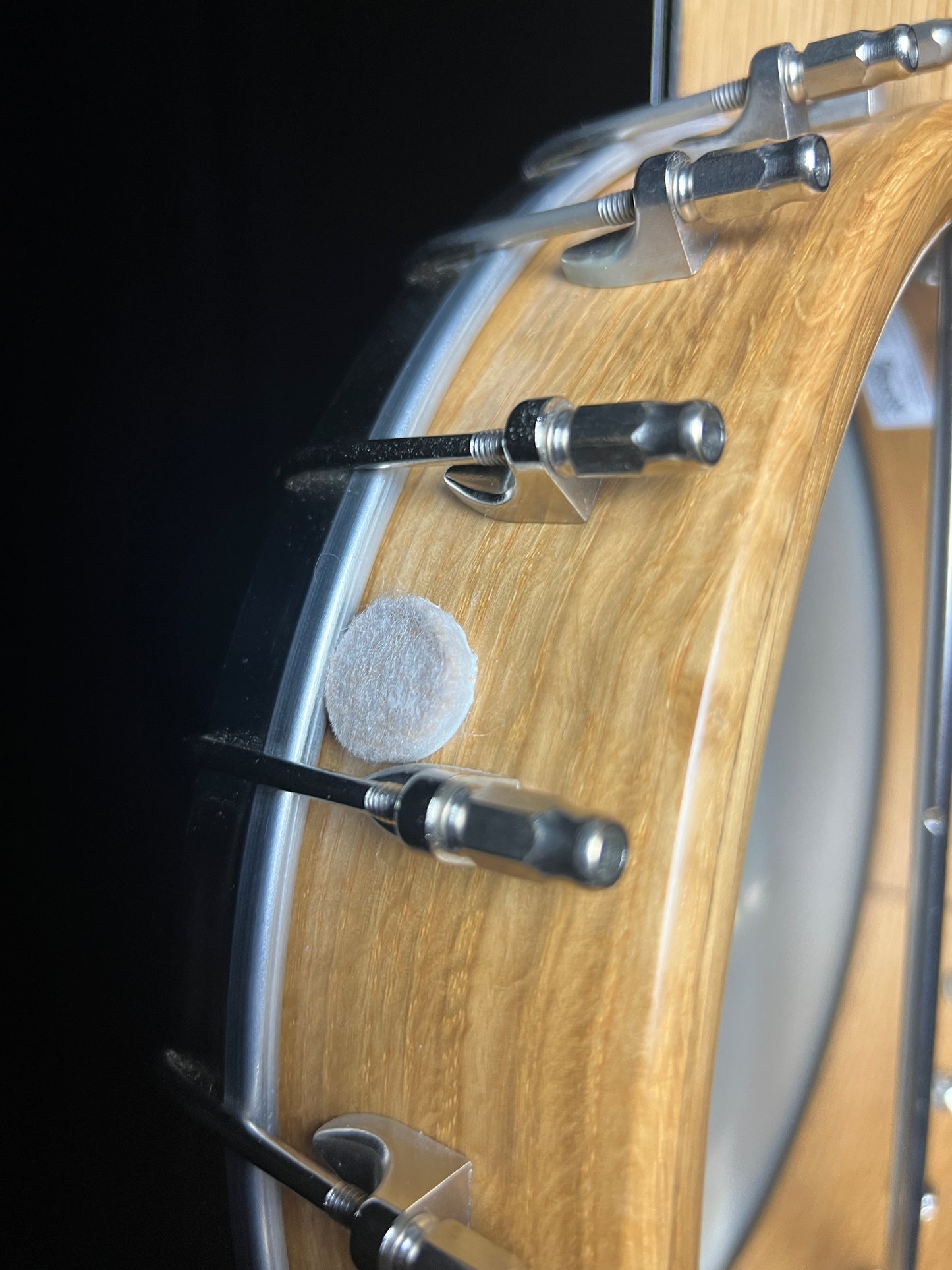 SOLD - Deering Vega White Oak Open Back Banjo 12" - Used