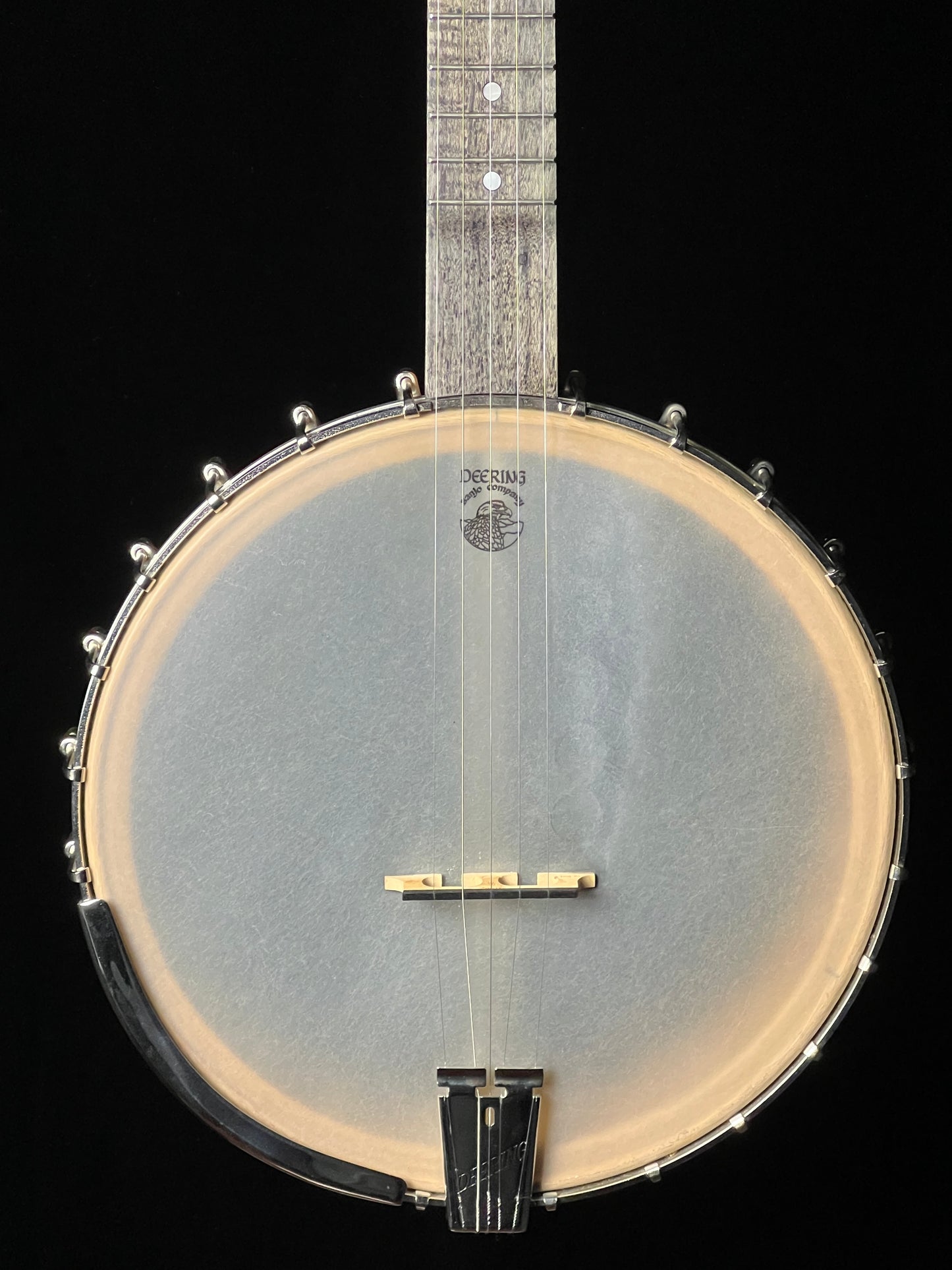 SOLD - Deering Vega White Oak Open Back Banjo 12" - Used
