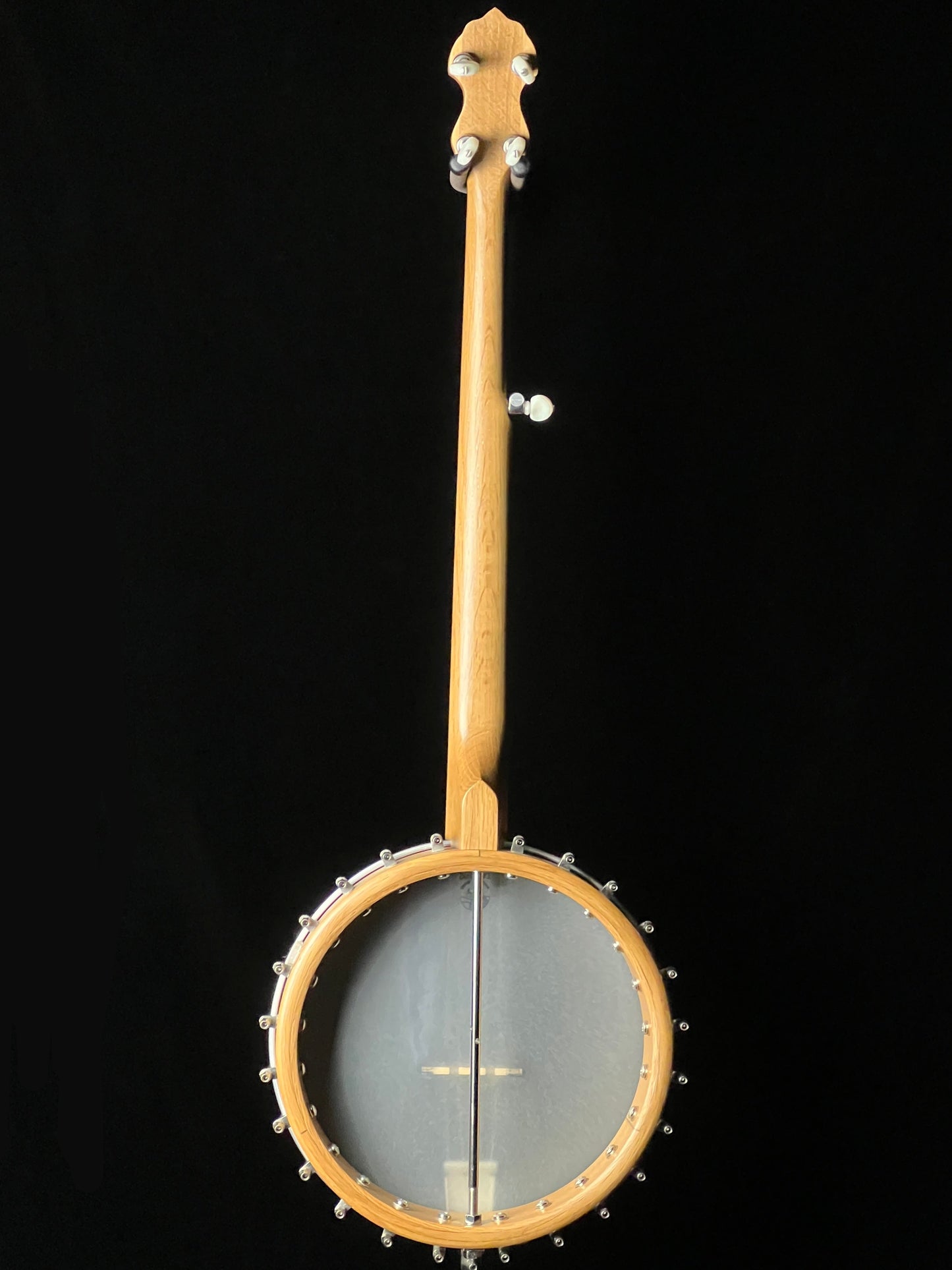SOLD - Deering Vega White Oak Open Back Banjo 12" - Used