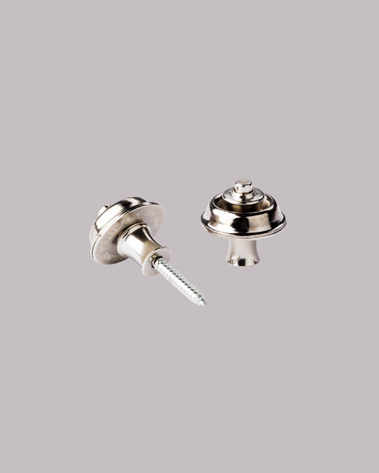 Dunlop StrapLok Strap Retainer System Dual Design - Nickel