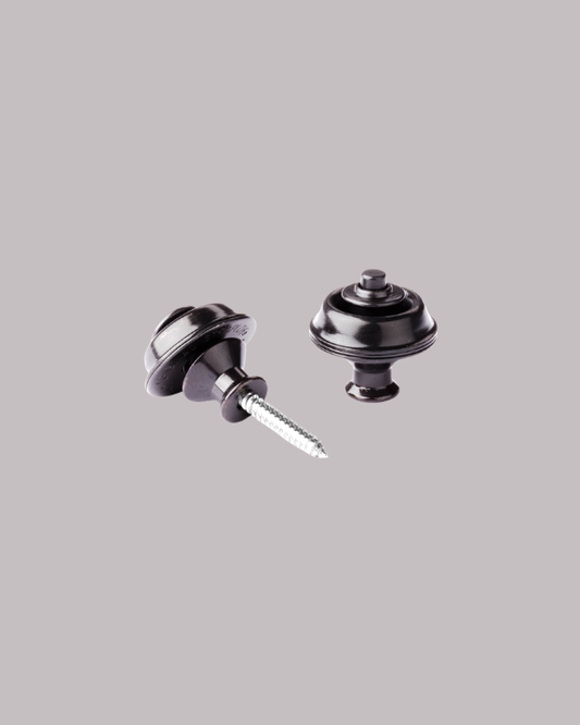 Dunlop StrapLok Strap Retainer System Dual Design - Black Oxide