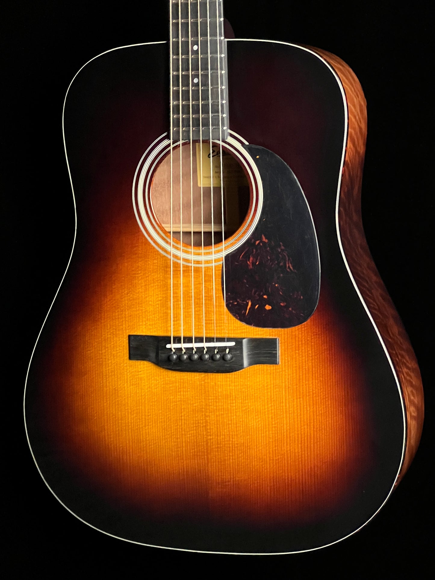 Eastman E10D-TC-SB Sunburst Dreadnought Solid Thermo-Cured Adirondack Spruce/Solid Mahogany - New