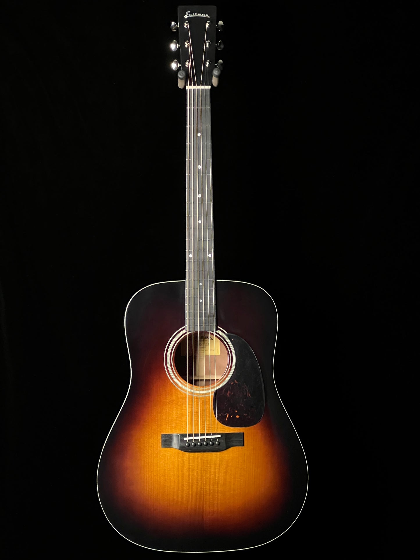 Eastman E10D-TC-SB Sunburst Dreadnought Solid Thermo-Cured Adirondack Spruce/Solid Mahogany - New