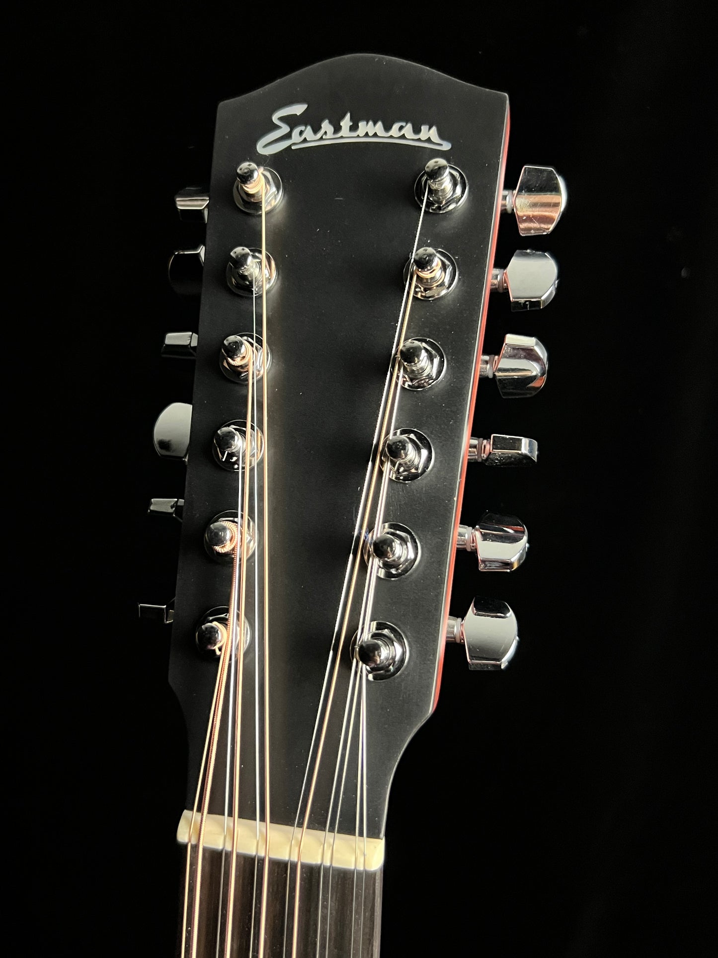 Eastman E1 D-12-DLX 12-String Dreadnought Sitka Spruce/Sapele with Pickup - New