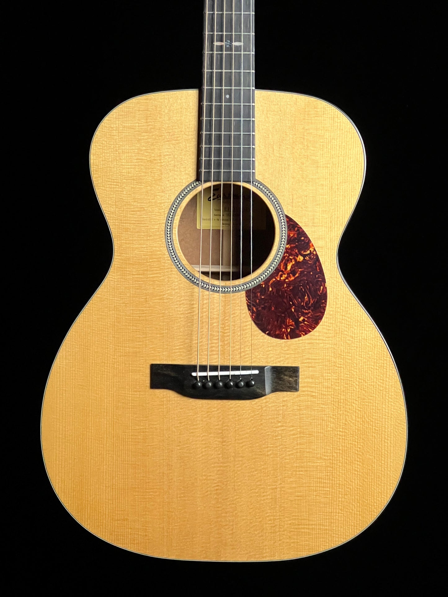 Eastman E1 OM-SP OM Special Thermo Cured Sitka Spruce / Quilted Sapele - New
