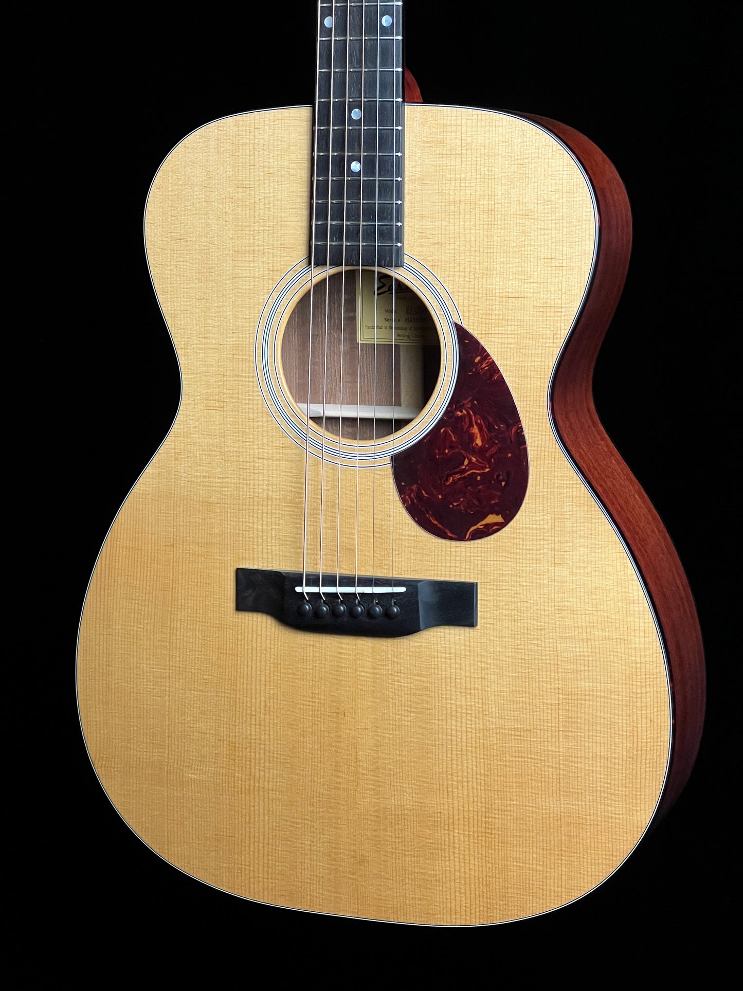 SOLD - Eastman E1 OM Orchestra Model Sitka Spruce/Sapele Acoustic Guitar - New