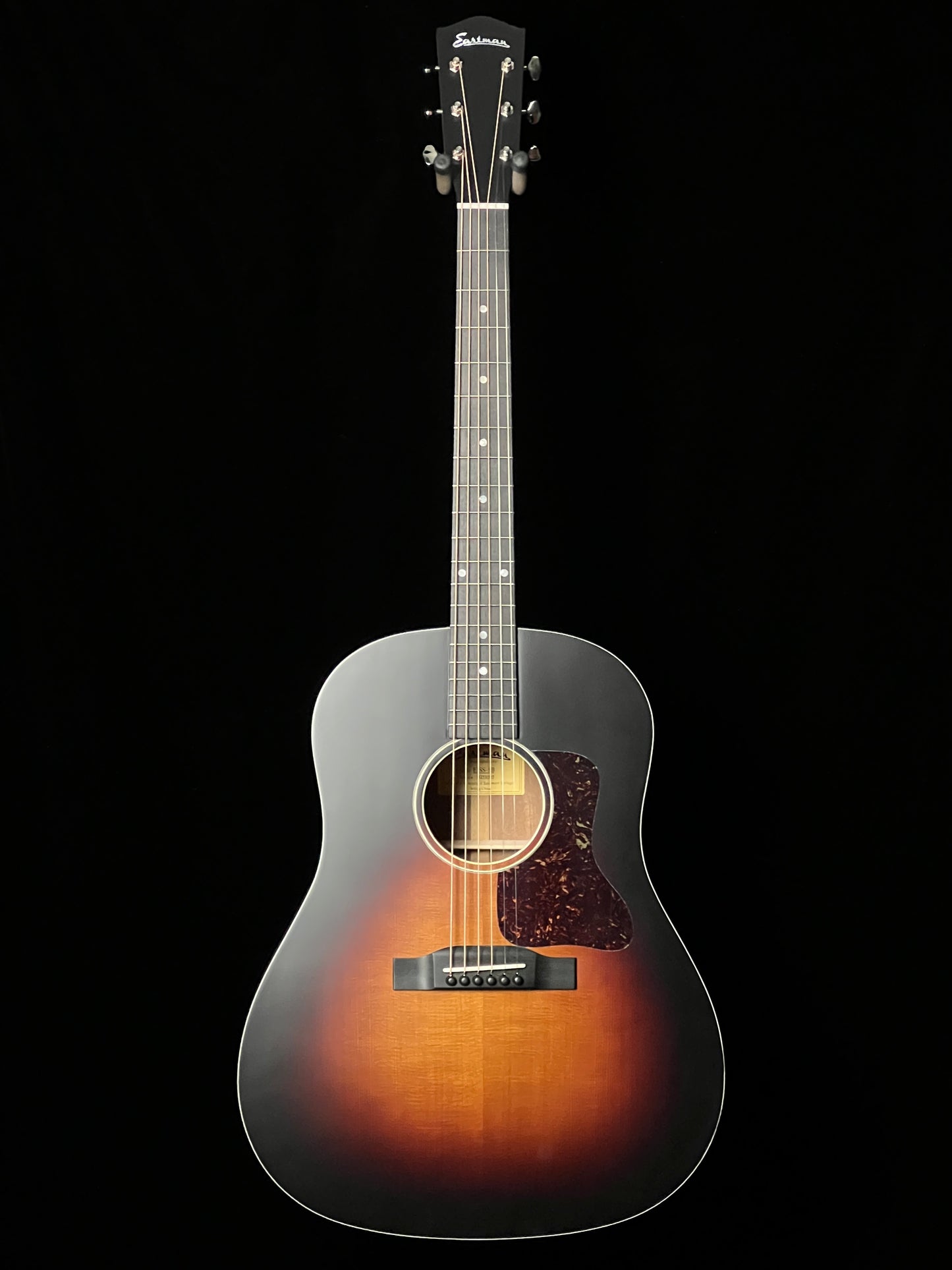 SOLD -Eastman E1 SS-SB Slope Shoulder Sunburst Acoustic Guitar Solid Sitka Spruce / Solid Sapele - New