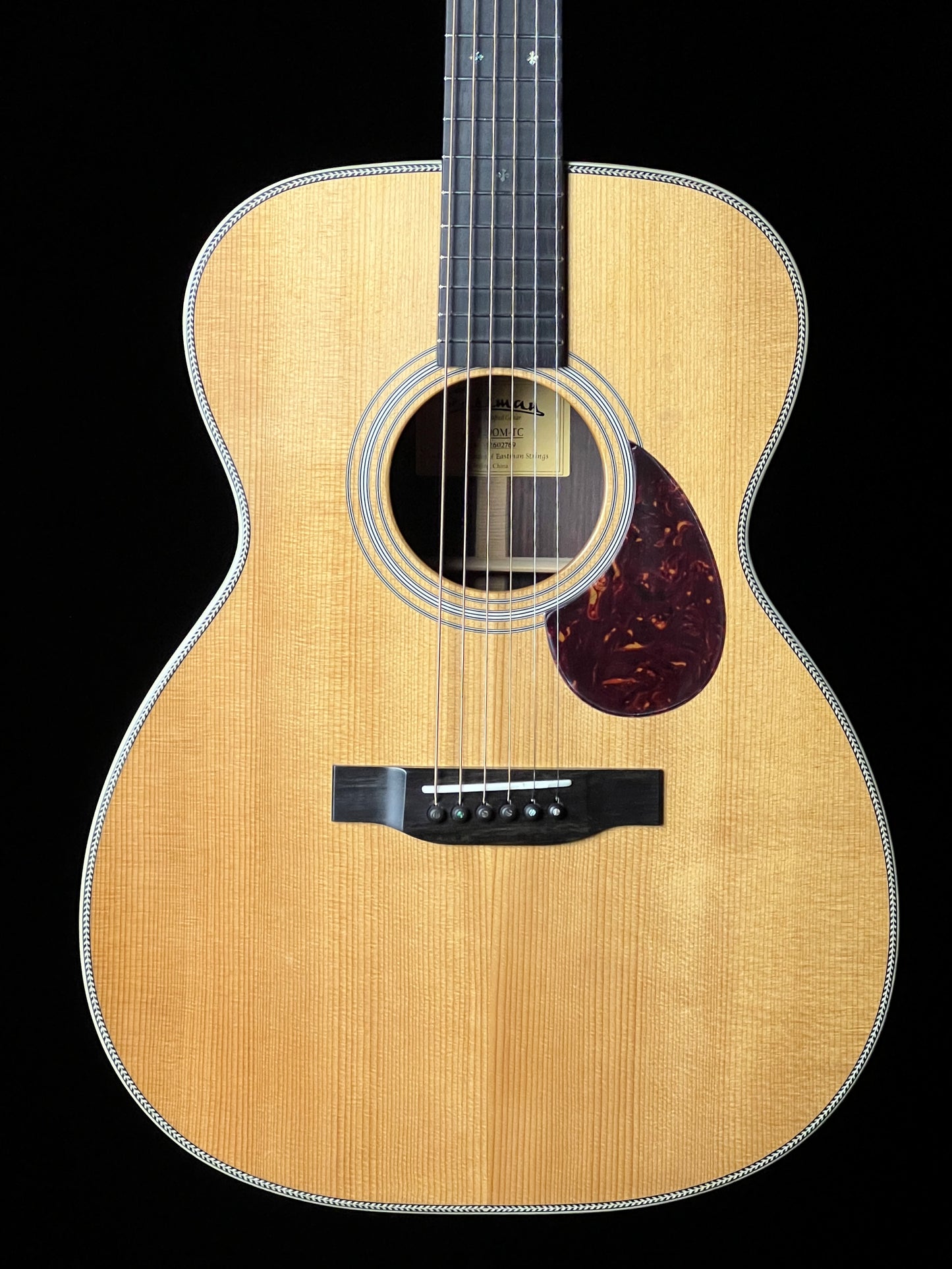 Eastman E20OM-TC Orchestra Model Solid Thermo-Cured Adirondack Spruce/Solid Rosewood - Used