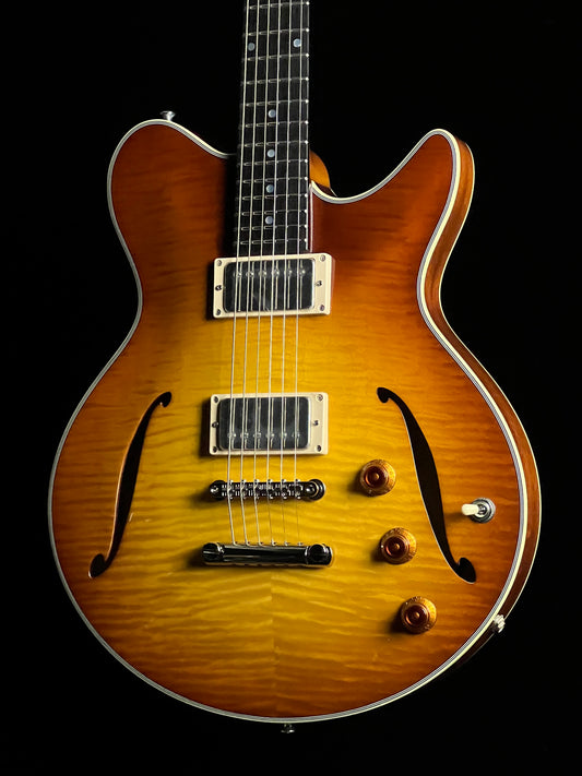 Eastman Electric Thinline Romeo California Goldburst Guitar - New