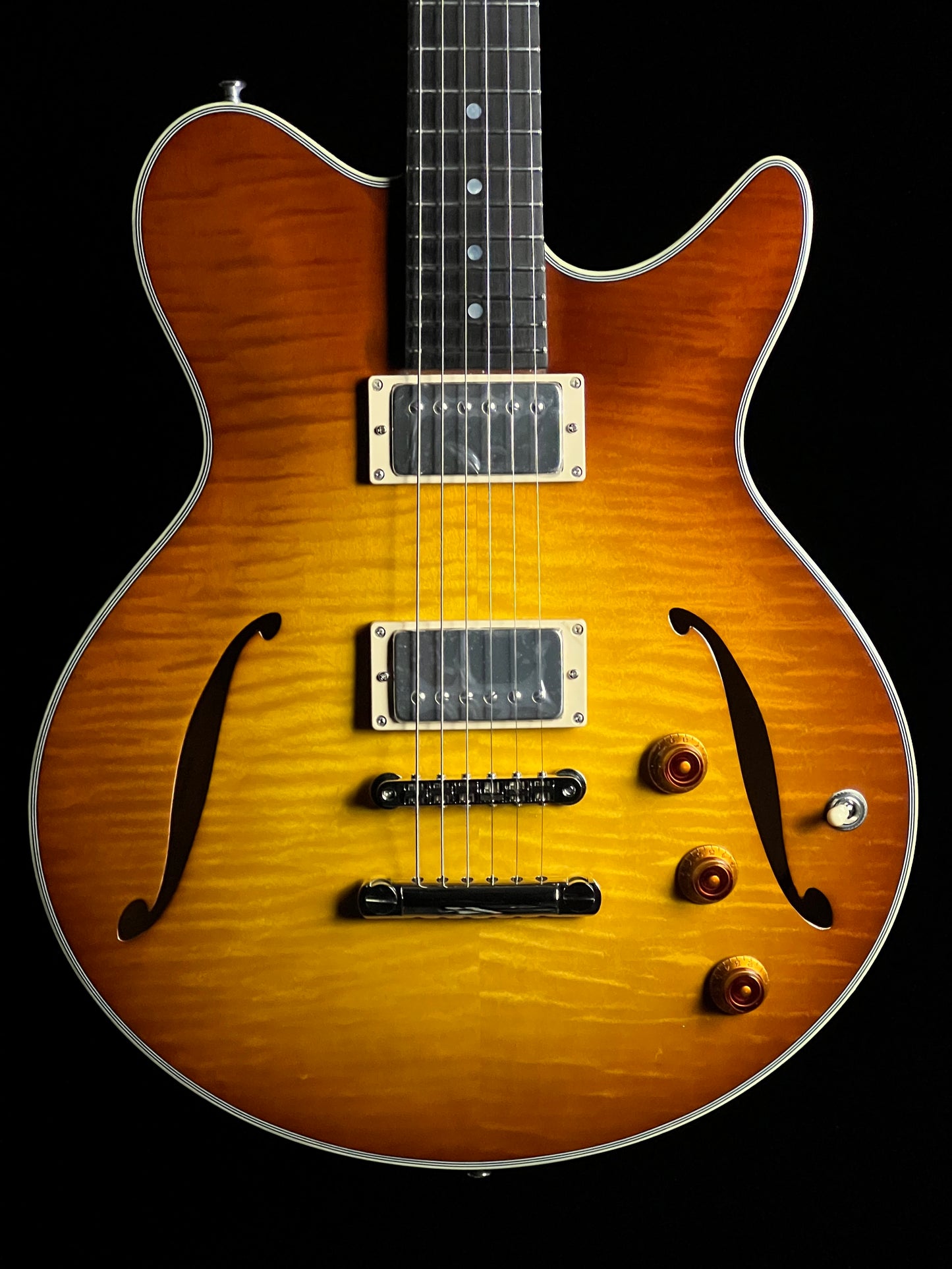 Eastman Electric Thinline Romeo California Goldburst Guitar - New