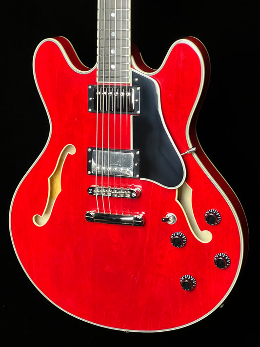 Eastman Electric Thinline T386-RD Red Hollowbody Guitar - New