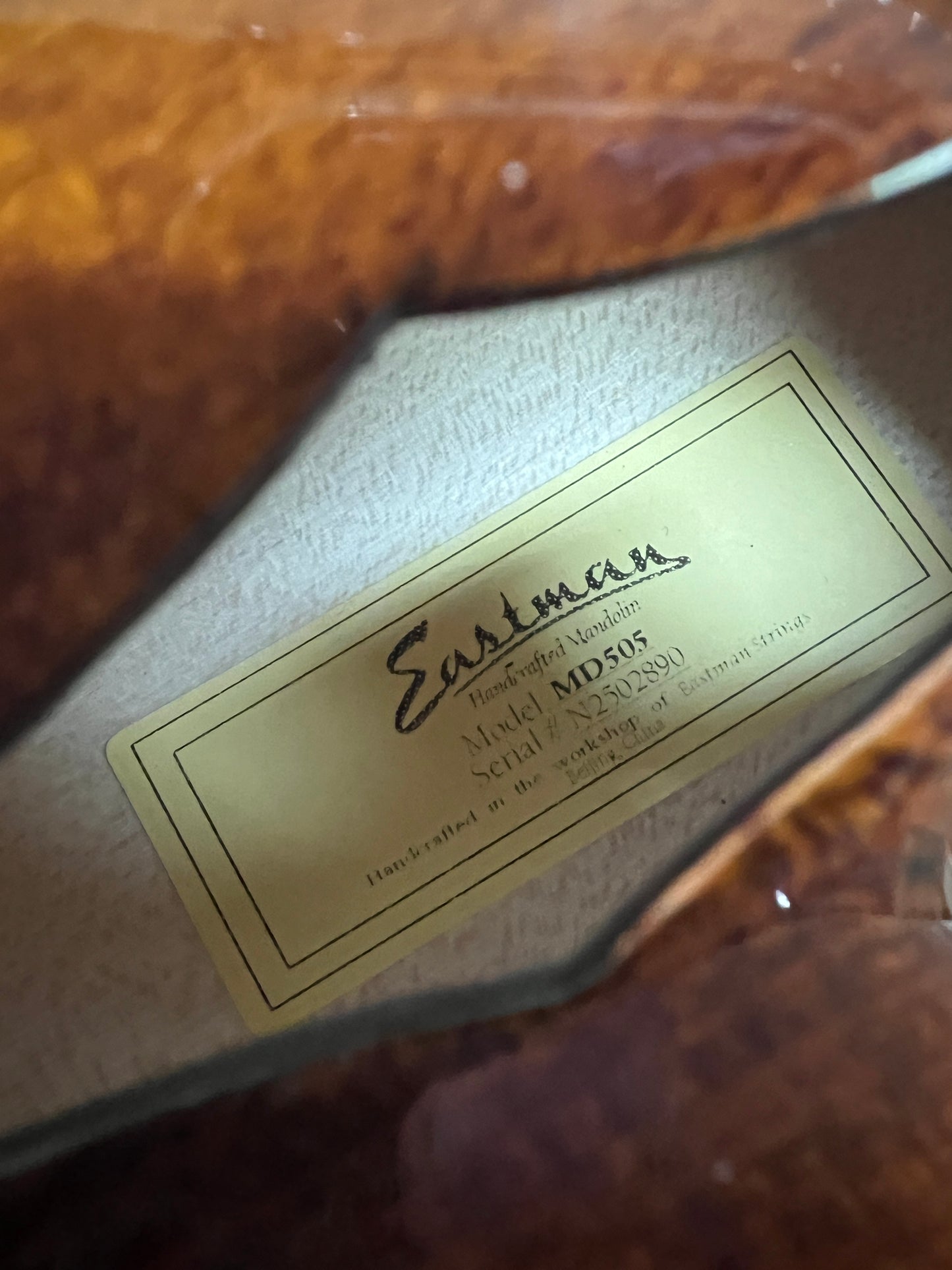 Eastman MD-505 A-Style Mandolin Spruce/Maple - New