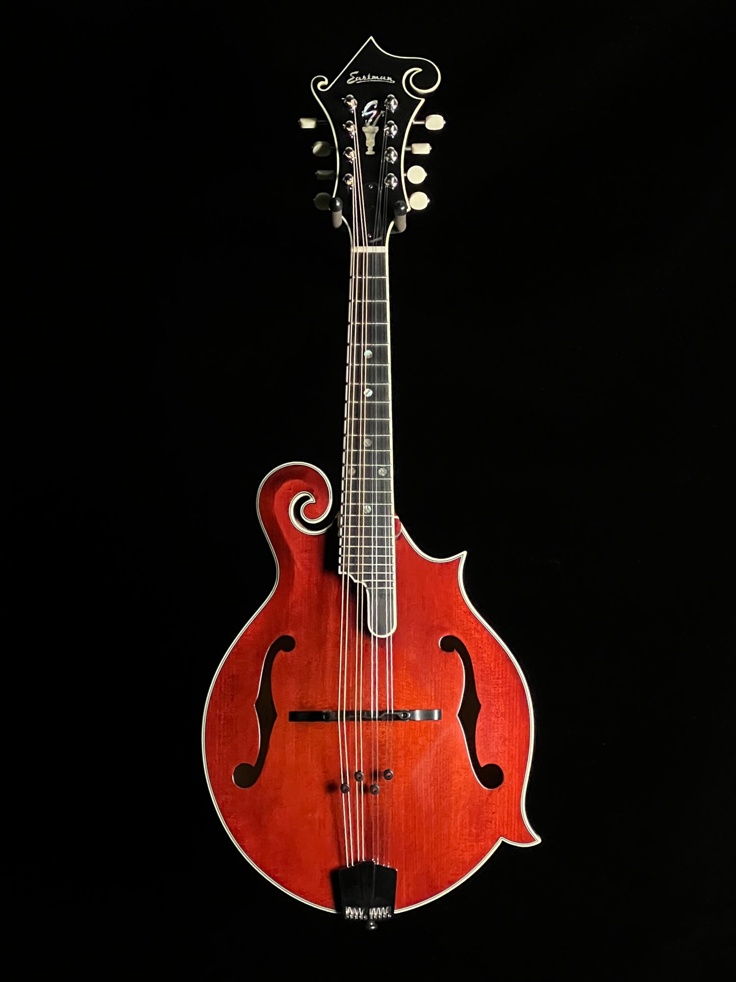 Eastman MD815 F-Style Adirondack Spruce/Highly Flamed Maple Mandolin- New