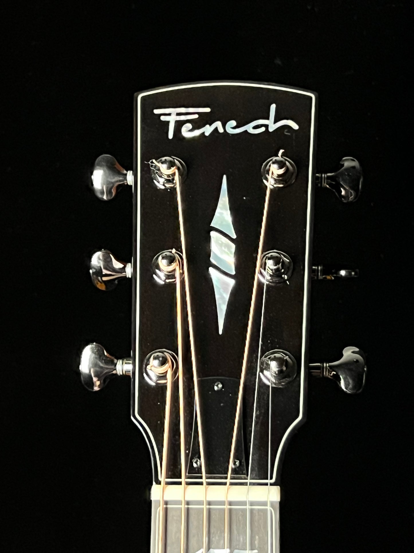 Fenech Masterbuilt Auditorium Big Leaf Maple Acoustic Guitar - Consignment