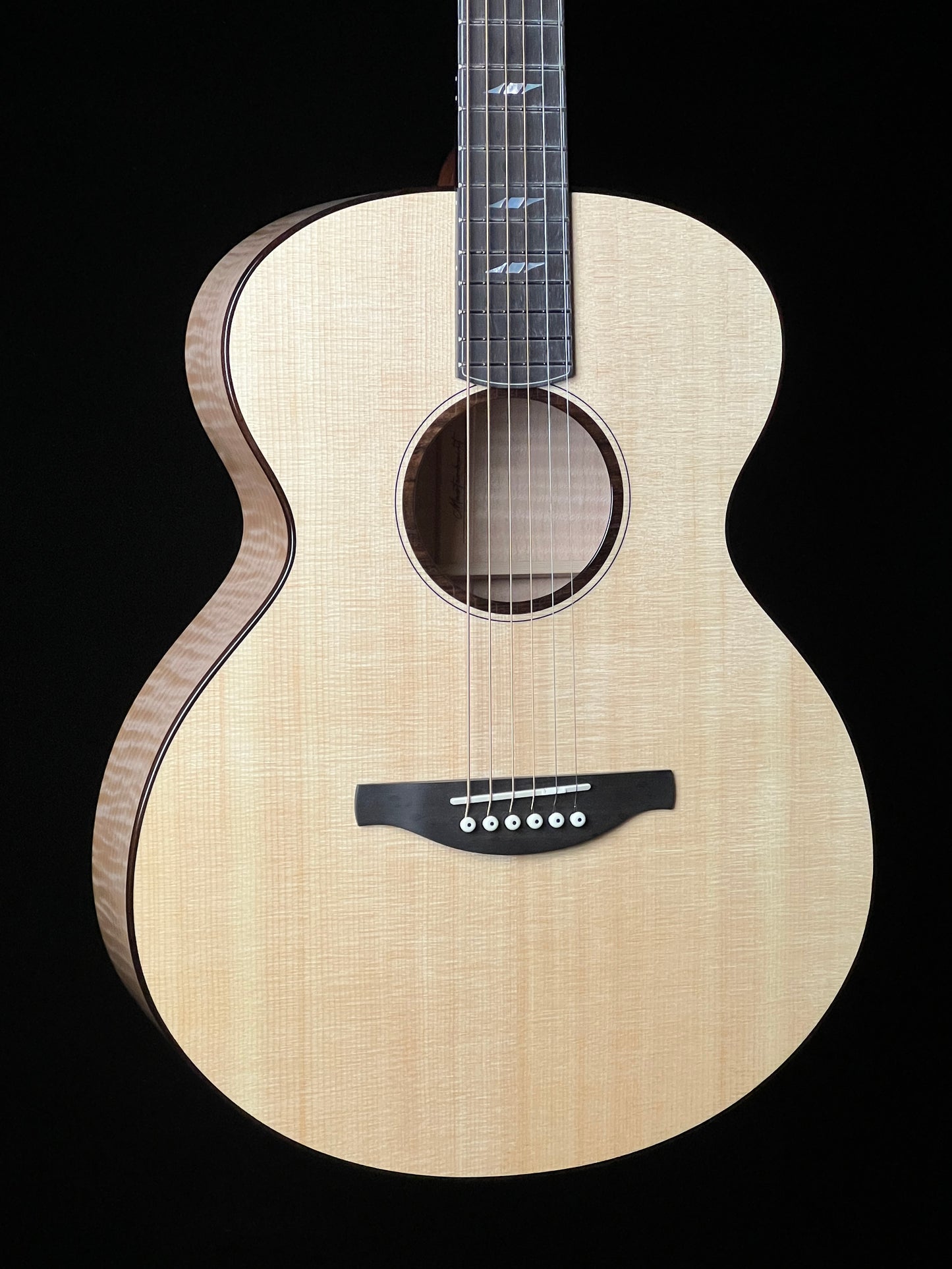 Fenech Masterbuilt Auditorium Big Leaf Maple Acoustic Guitar - Consignment