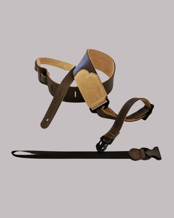 Franklin Strap Quick Release Glove Leather Resonator Strap - Chocolate