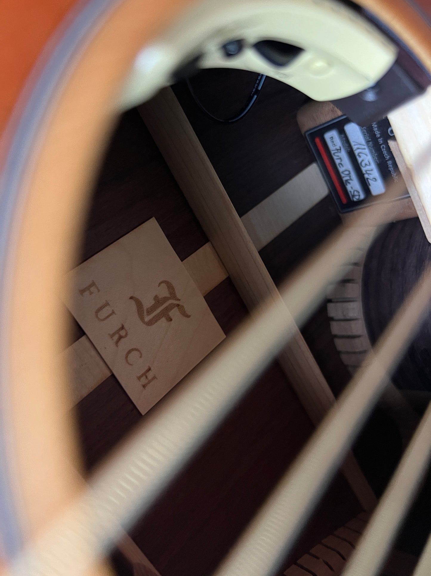 Furch Red Pure OMc-SR  Sitka Spruce/ Indian Rosewood Acoustic Guitar with LR Baggs Anthem - Used