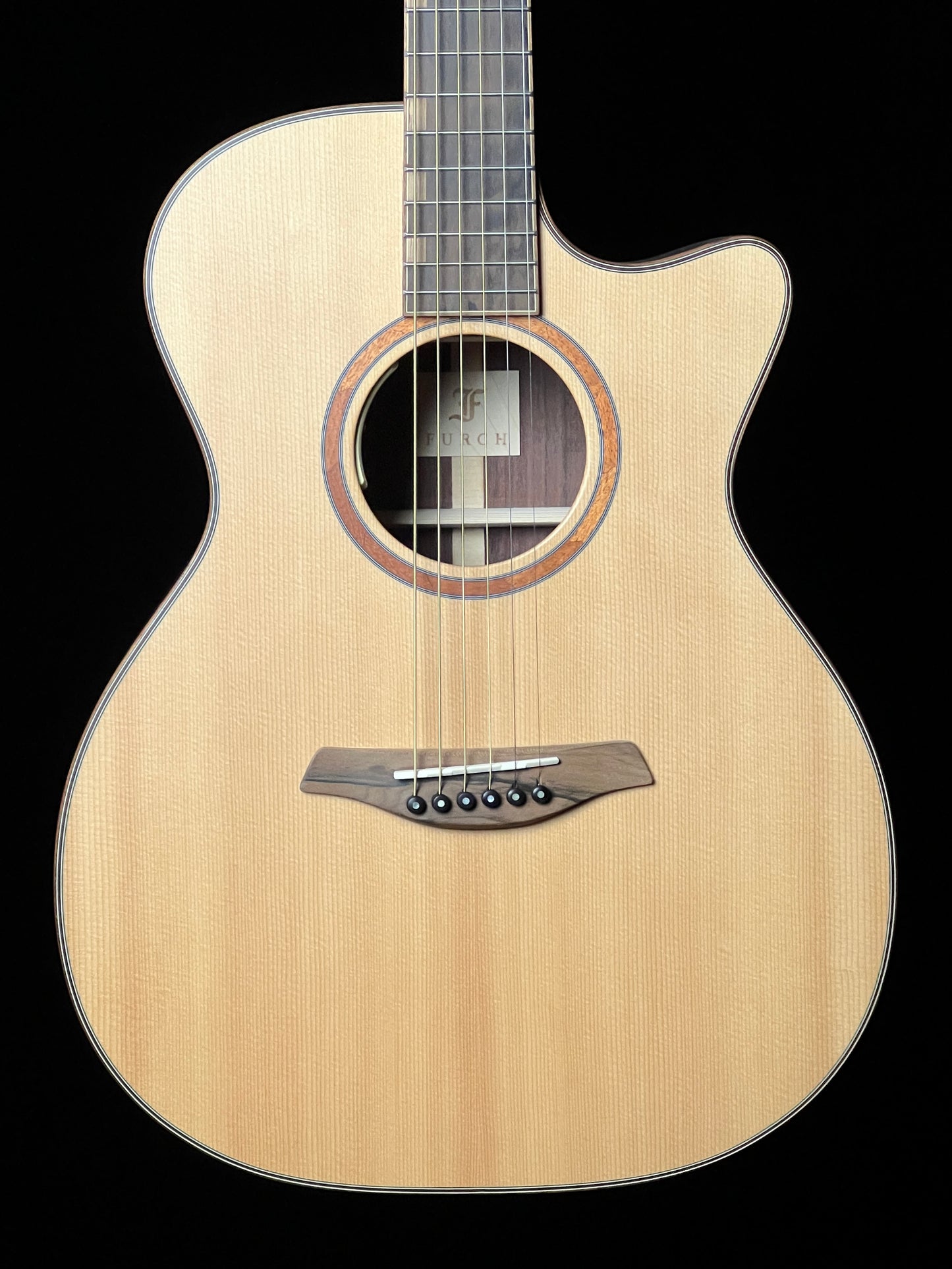 Furch Red Pure OMc-SR  Sitka Spruce/ Indian Rosewood Acoustic Guitar with LR Baggs Anthem - Used