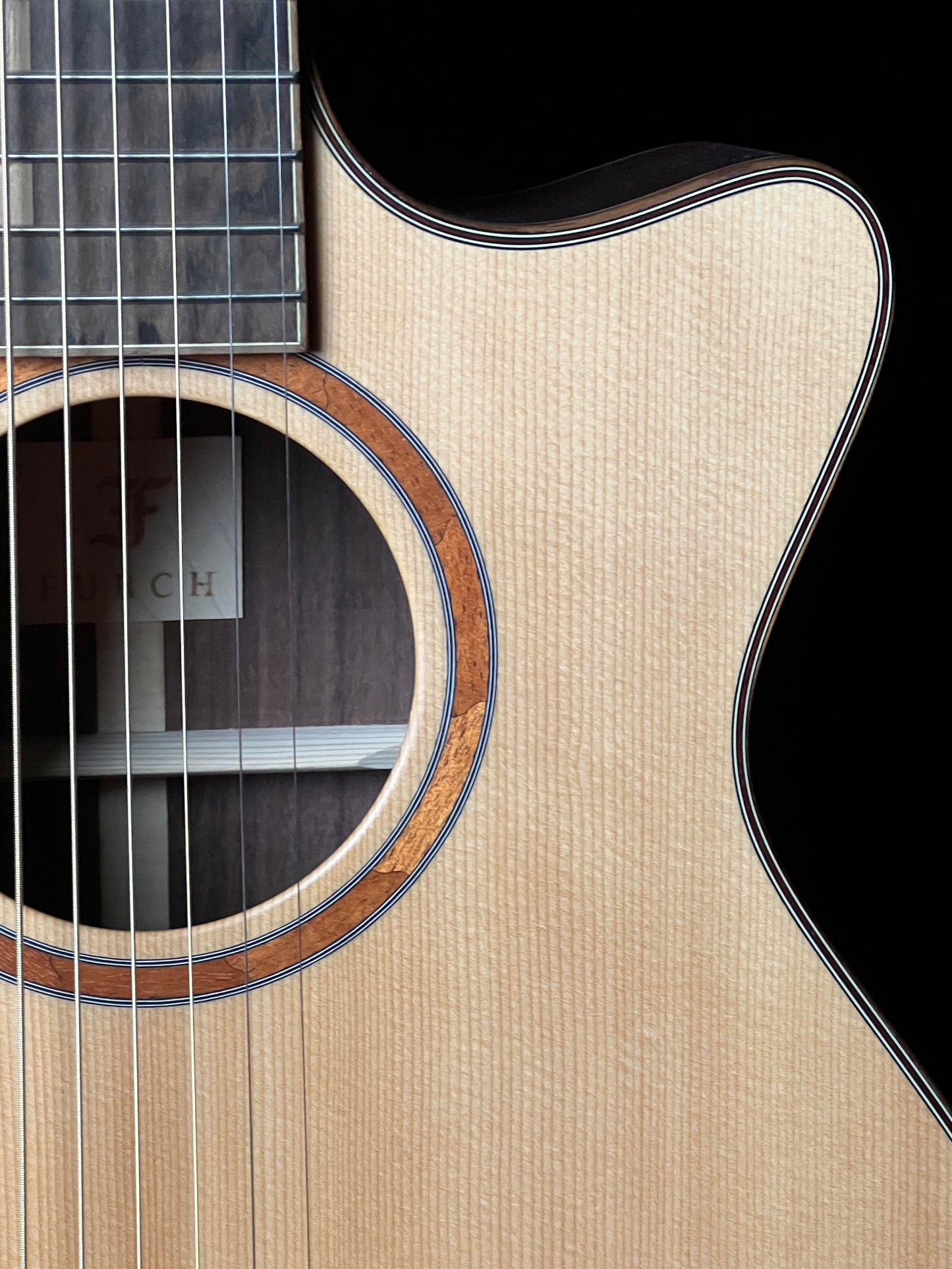 Furch Red Pure OMc-SR  Sitka Spruce/ Indian Rosewood Acoustic Guitar with LR Baggs Anthem - Used