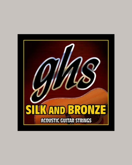 GHS Silk & Bronze Acoustic Guitar Twelve String Light - 370-12L 011-049