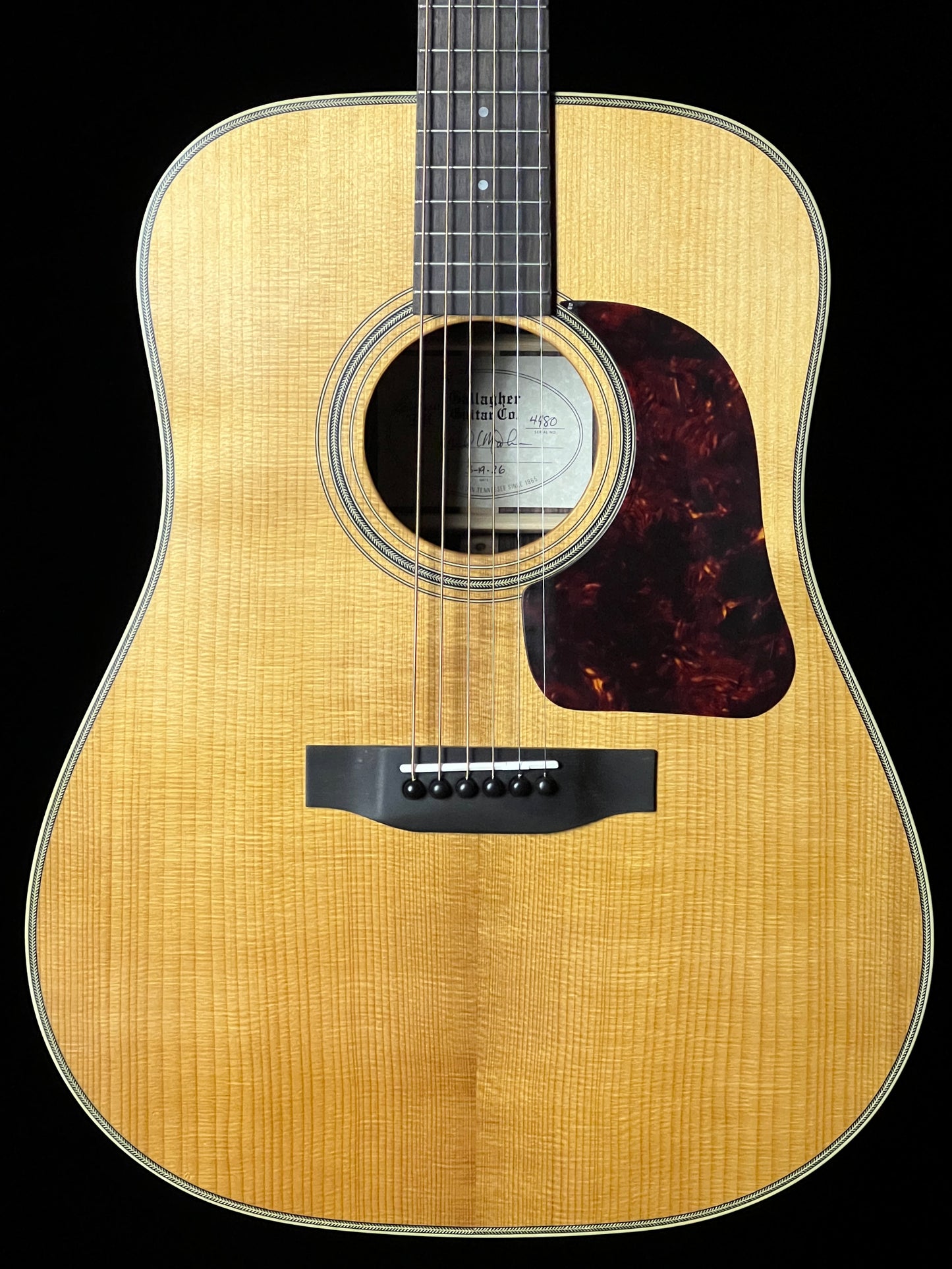 Gallagher Bluegrass Bell Rosewood Acoustic Guitar Torrefied Adirondack Spruce/ East Indian Rosewood - New