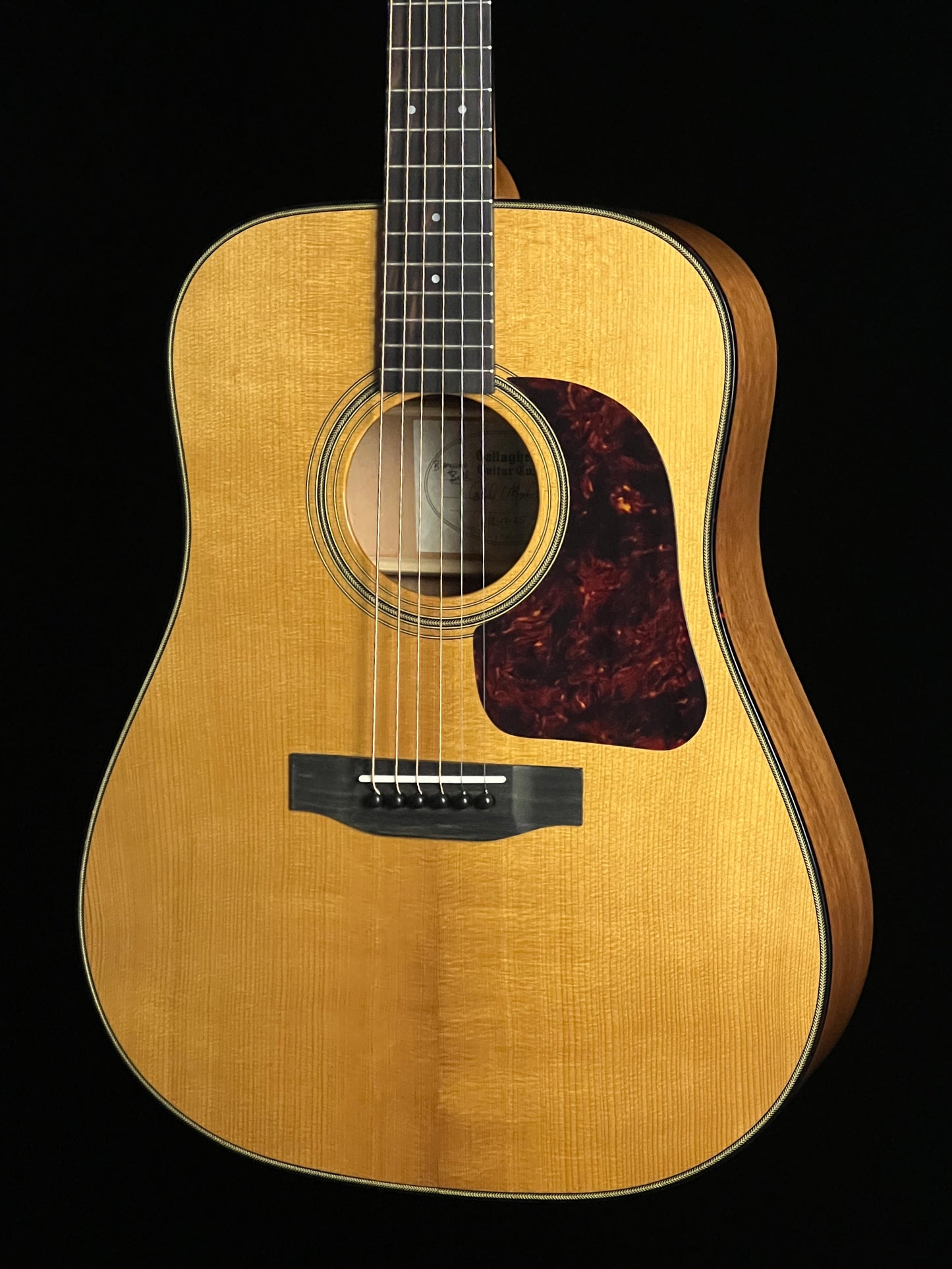 SOLD - Gallagher Bluegrass Bell Torrefied Adirondack Spruce / Mahogany Acoustic Guitar - New