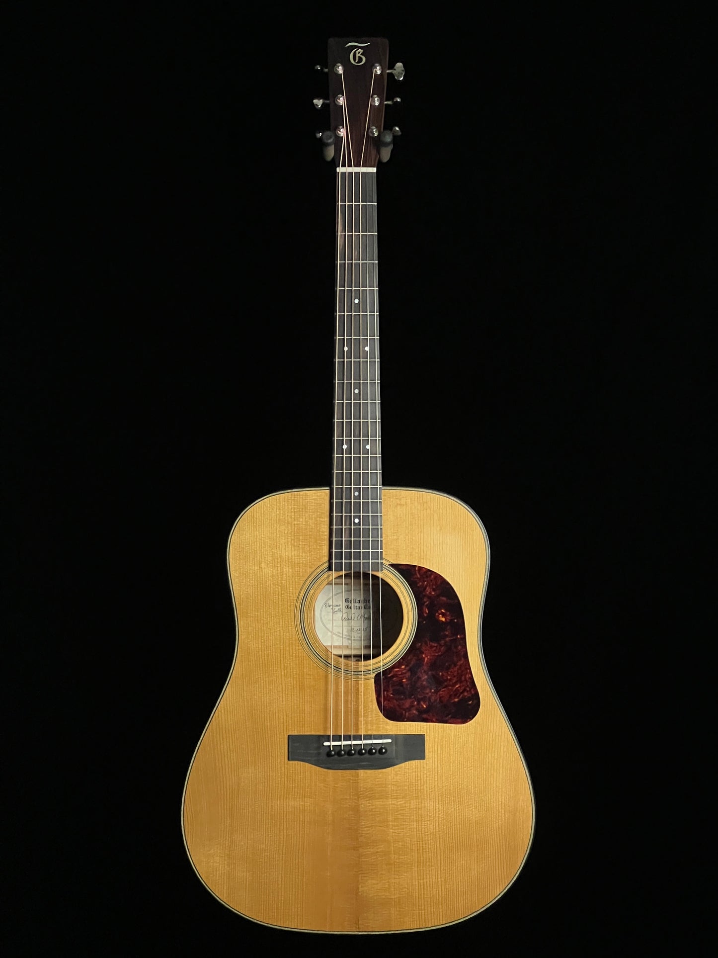 SOLD - Gallagher Bluegrass Bell Torrefied Adirondack Spruce / Mahogany Acoustic Guitar - New