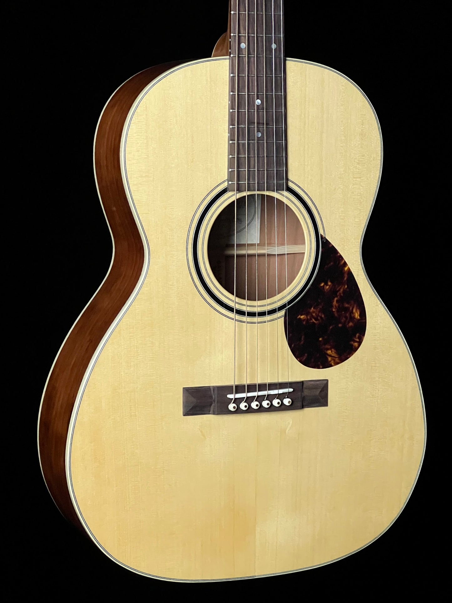 Gallagher Founders GC-50 Yellow Cedar/Cherry Acoustic Guitar - New