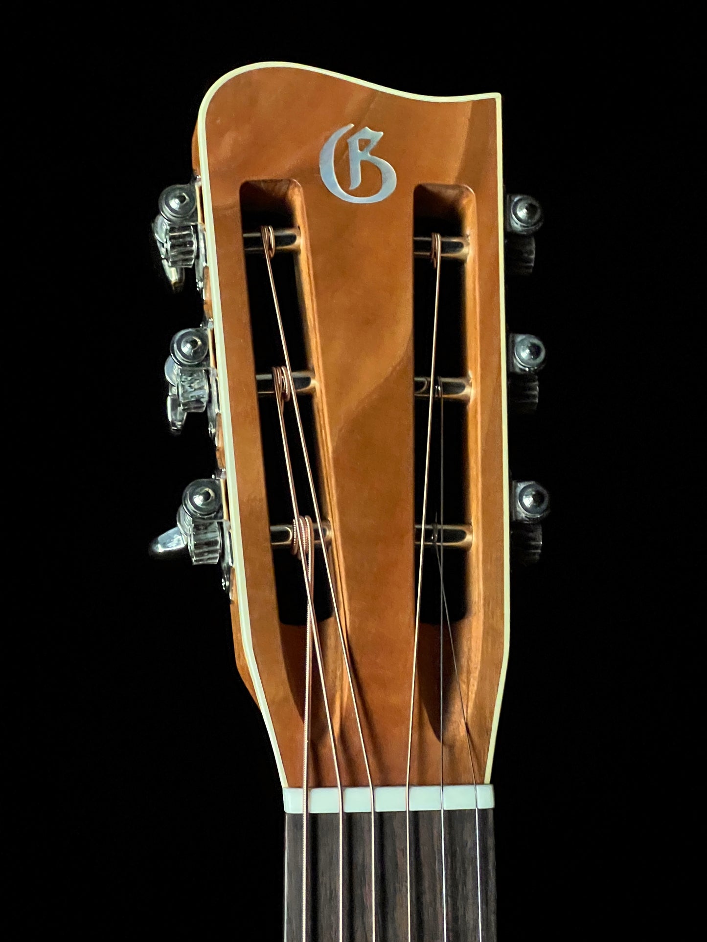 Gallagher Founders GC-50 Yellow Cedar/Cherry Acoustic Guitar - New