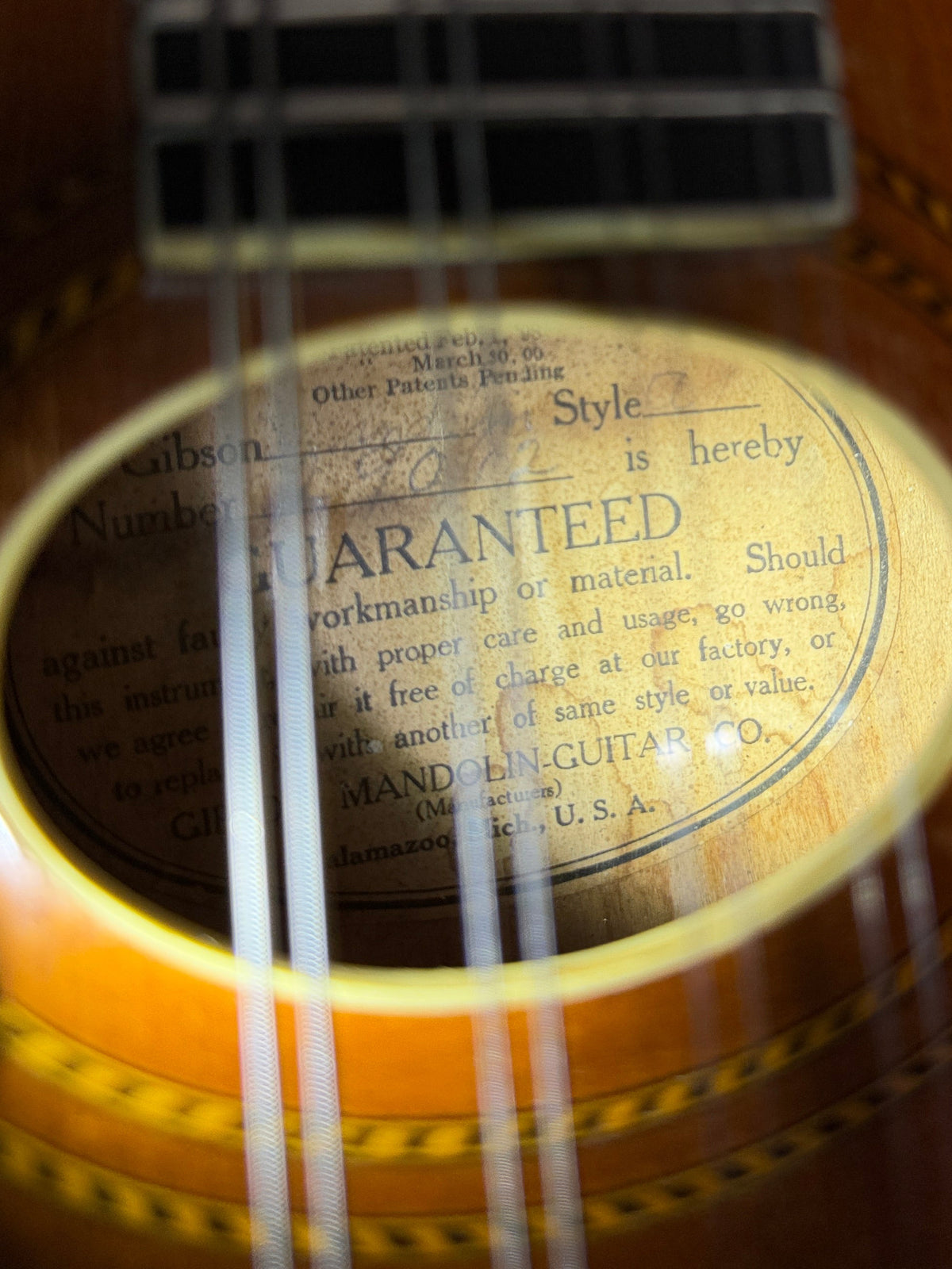 Gibson A1 (1916) A-Style Oval Hole Mandolin - Used