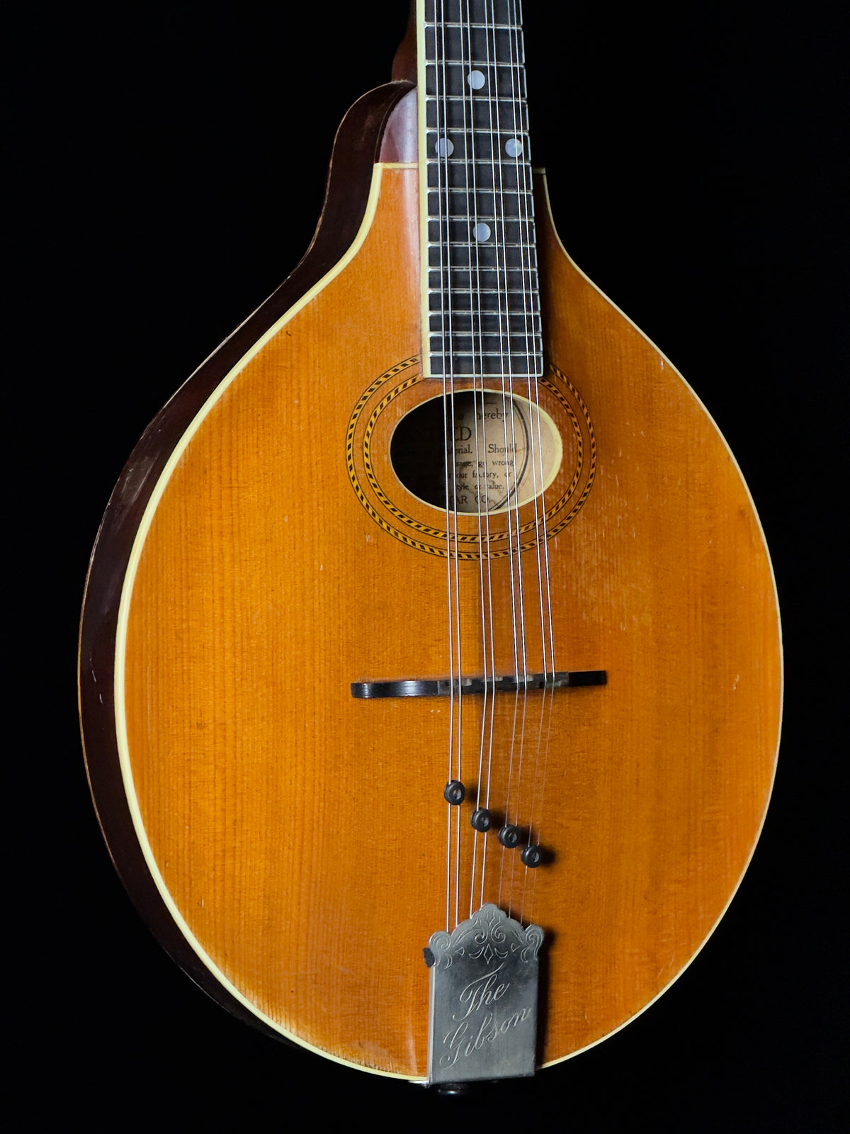 Gibson A1 (1916) A-Style Oval Hole Mandolin - Used