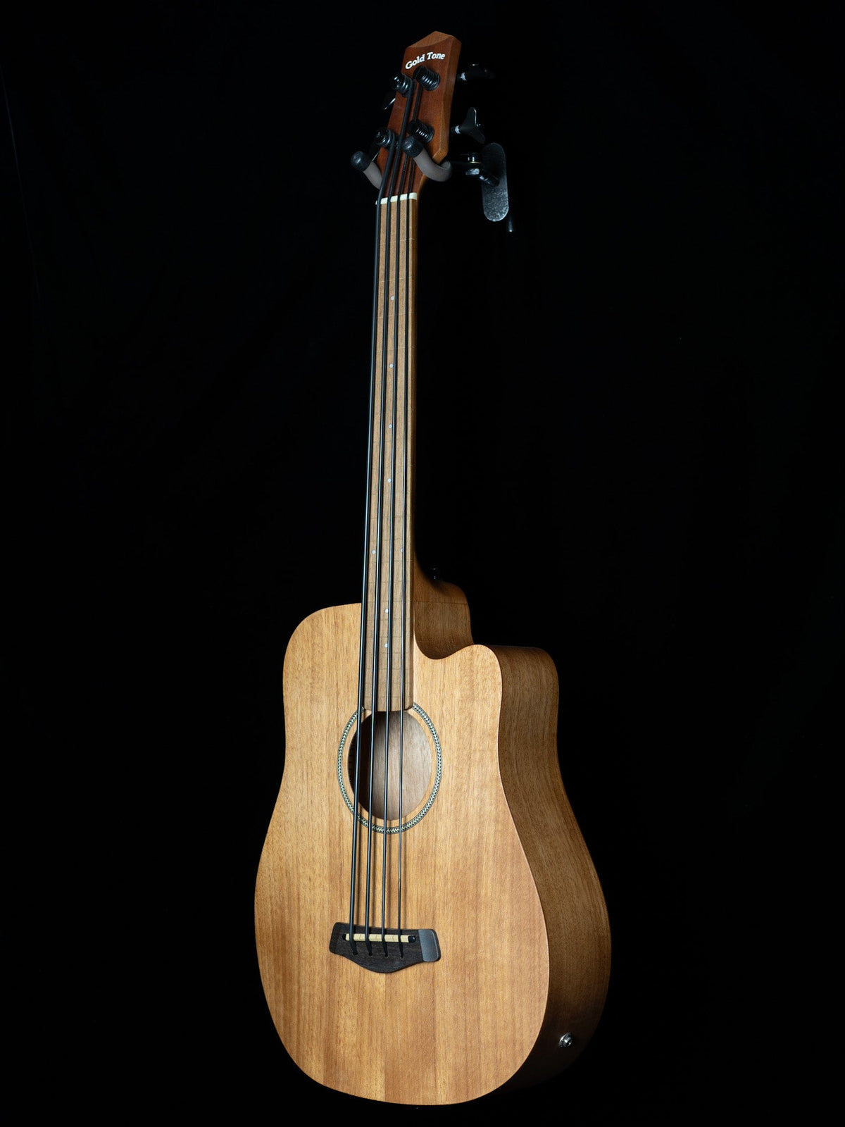 Gold Tone Micro Bass Fretless M-Bass25FL 25-Inch Scale Acoustic-Electric Bass - New