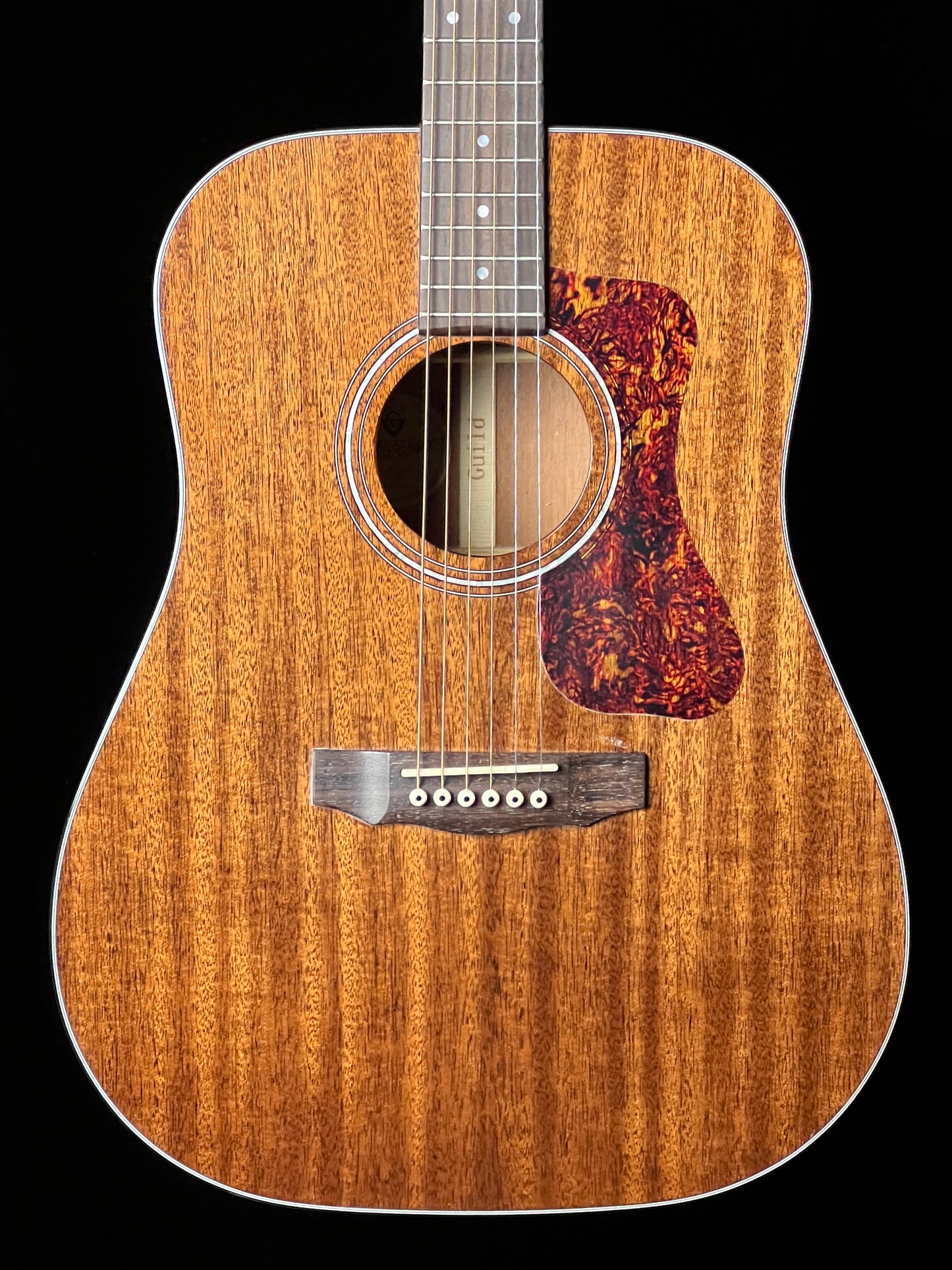 Guild D-120 All Mahogany Dreadnought Acoustic Guitar with Pickup - Used