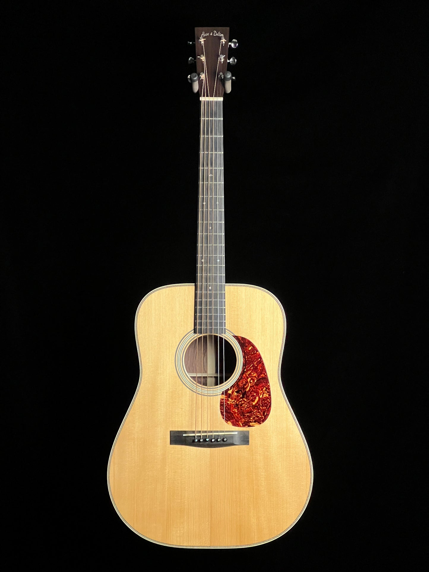 Huss & Dalton TDR Custom Thermo-cured Red Spruce / Indian Rosewood Dreadnought Acoustic Guitar - Consignment
