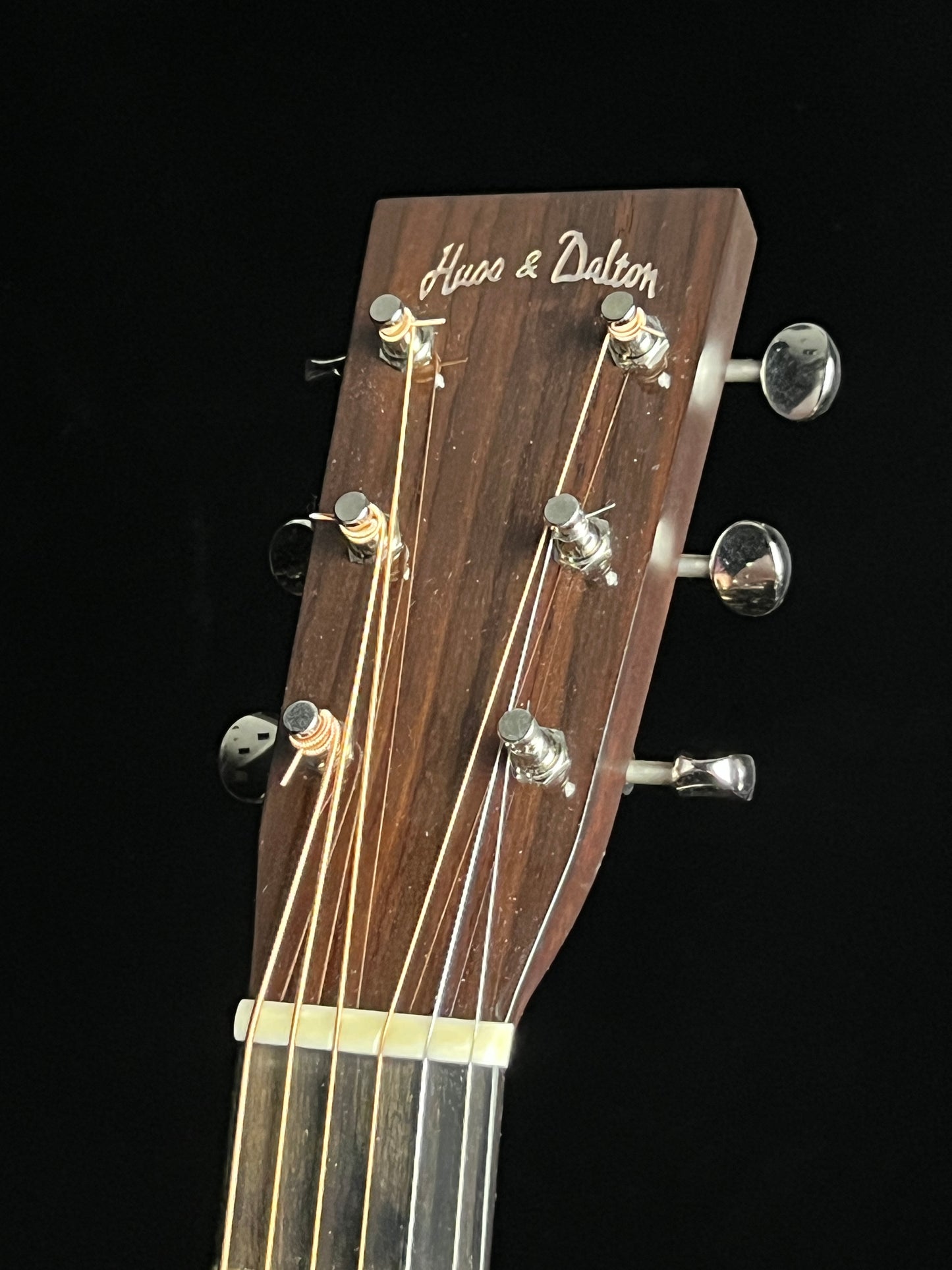Huss & Dalton TDR Custom Thermo-cured Red Spruce / Indian Rosewood Dreadnought Acoustic Guitar - Consignment