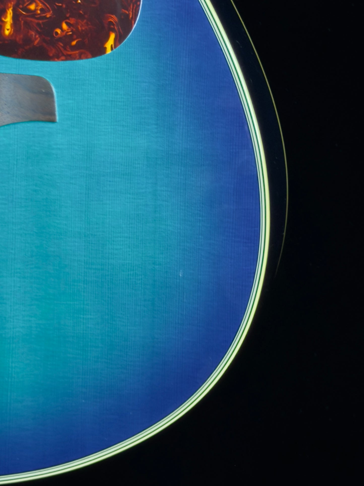 Yamaha FS720S CBA Cobalt Blue Aqua Acoustic Guitar - Used