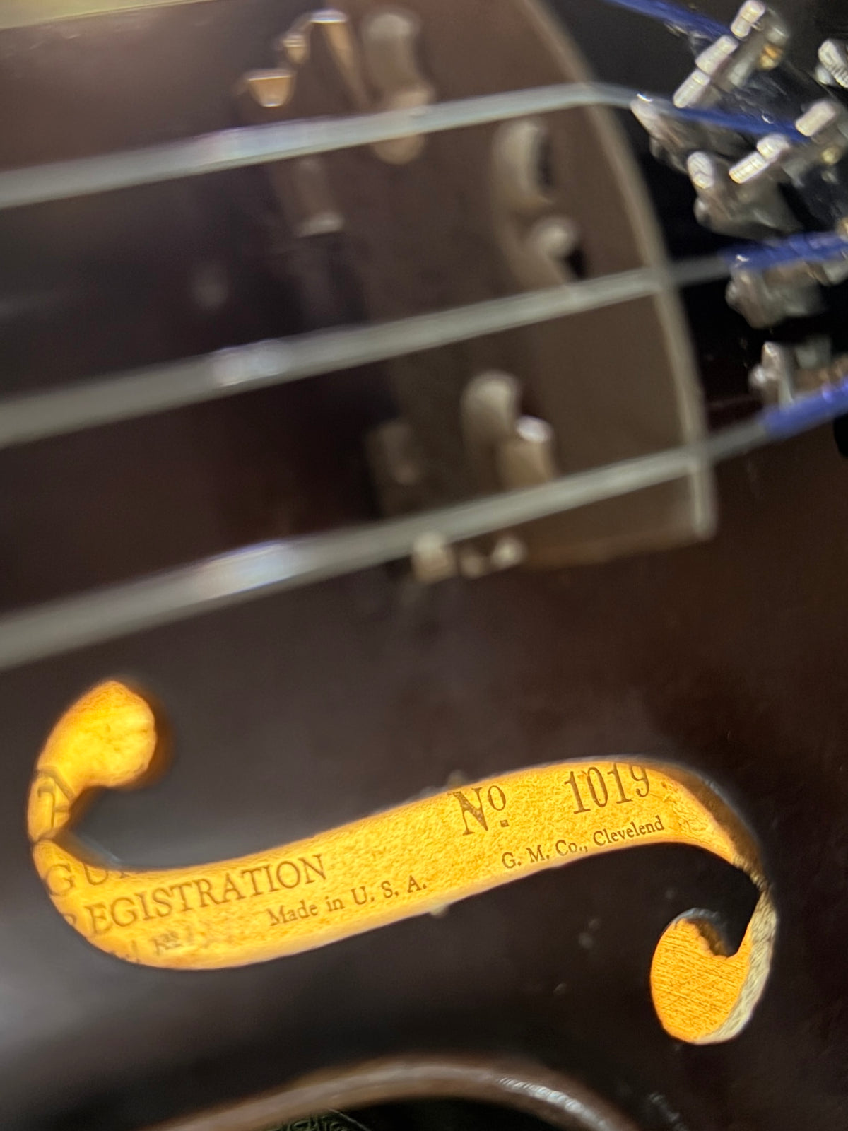 Copy of Antonius Stradivarius Champion Model 122 G. M. Co., Cleveland 3/4 Violin - Used
