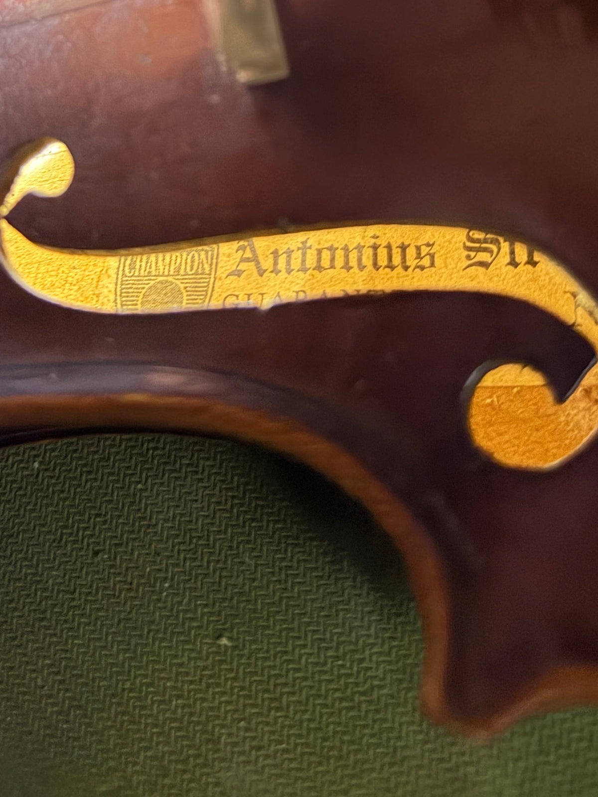 Copy of Antonius Stradivarius Champion Model 122 G. M. Co., Cleveland 3/4 Violin - Used