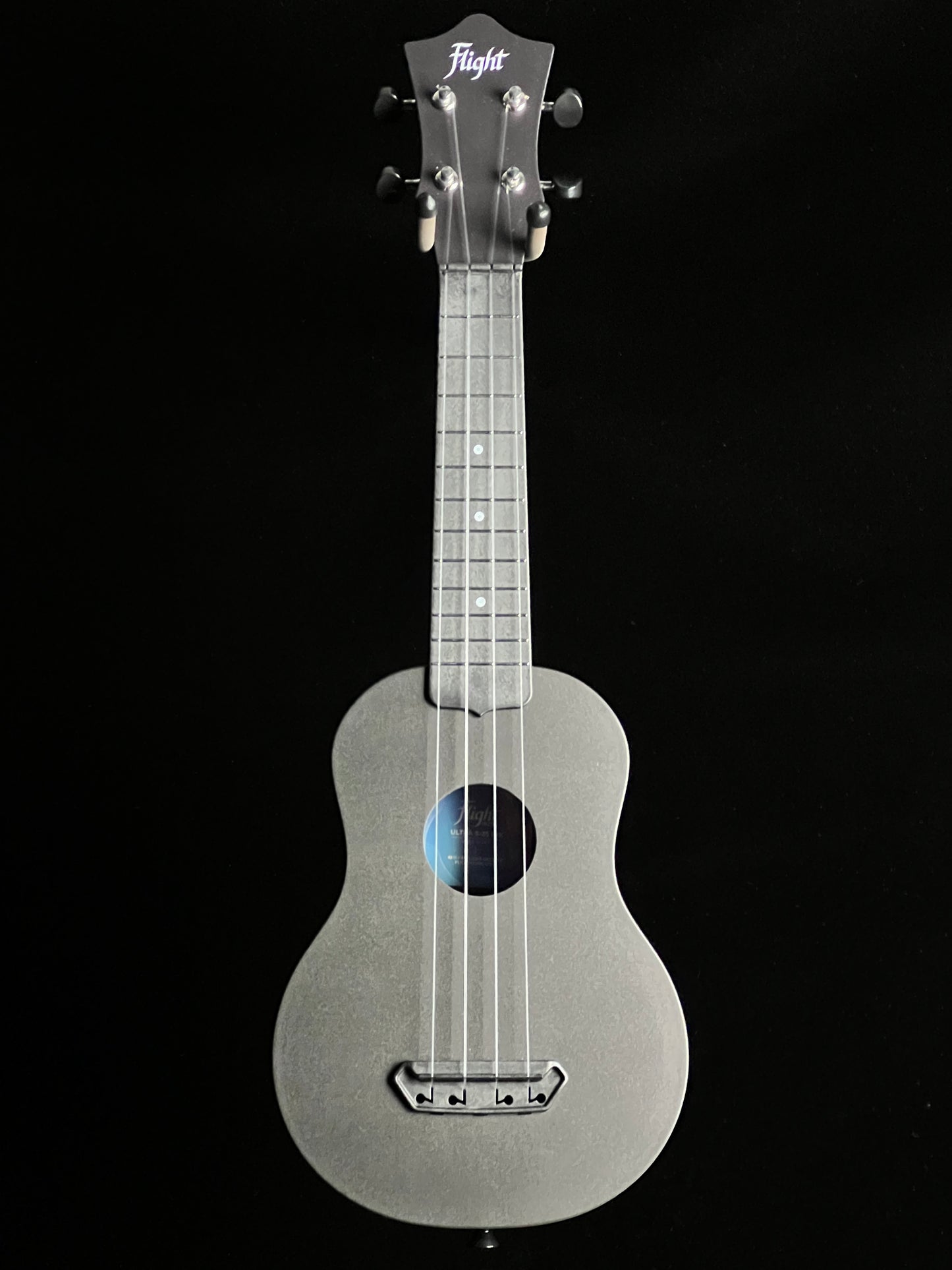 Sold - Flight Ultra Travel Soprano Ukulele - UTS-35 Ink - Black